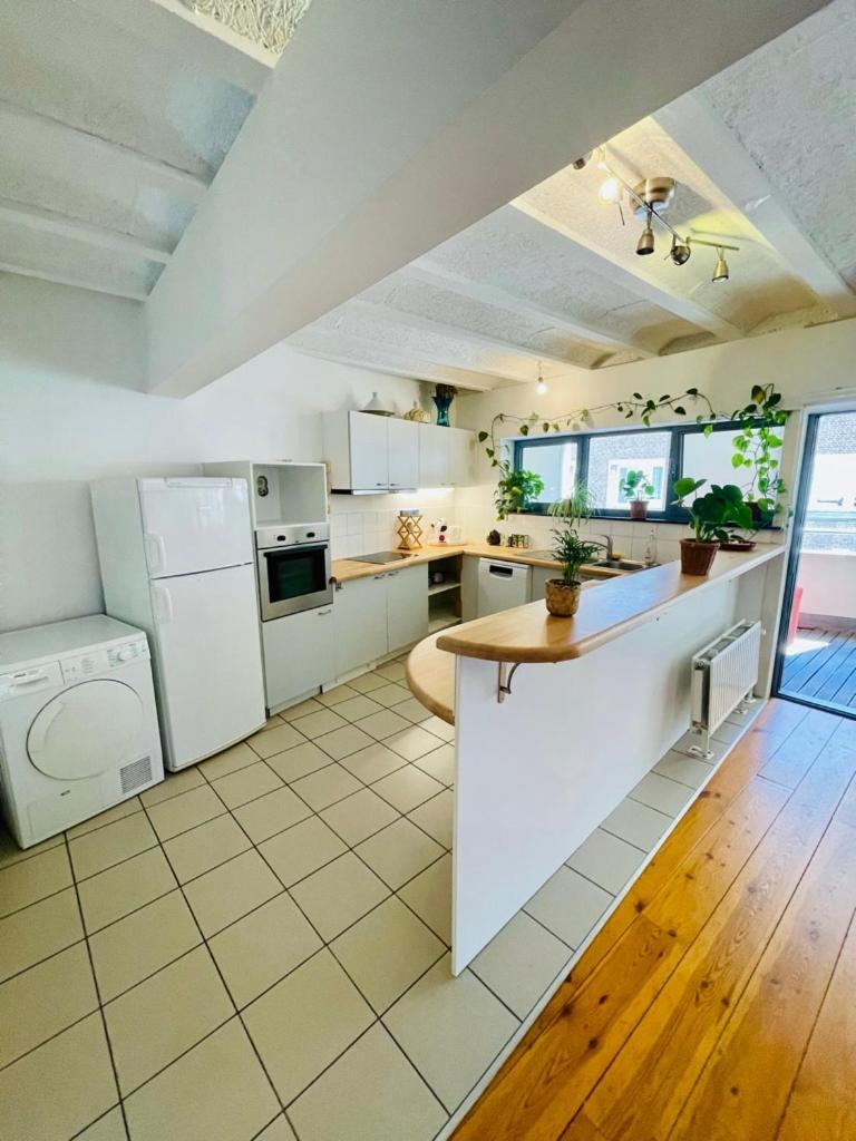 Down Town Oasis-Spacious Loft With Private Parking 布鲁塞尔 外观 照片